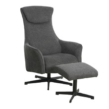 2 Piece Aziz Recliner Armchair & Footstool Set